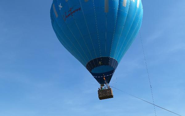 Hőlégballonos élményépülés az Alföld felett