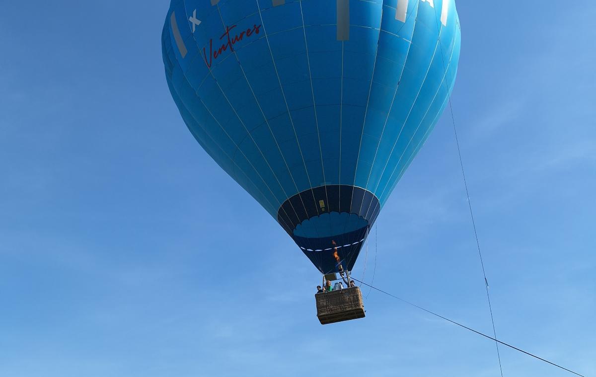 Hőlégballonos élményépülés az Alföld felett - 1